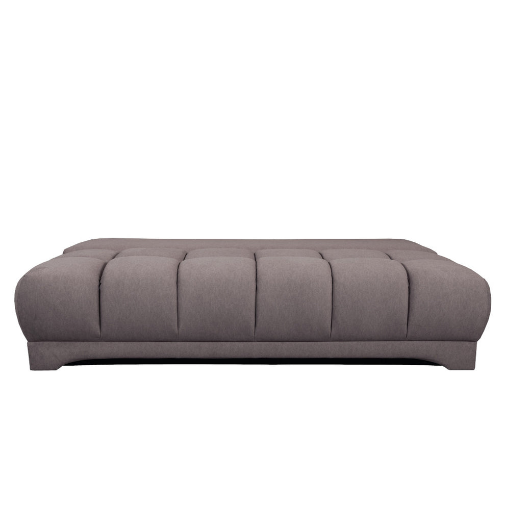 Canapea Extensibila Dali, 3 Locuri, Lada Depozitare, Gri, 210 Cm
