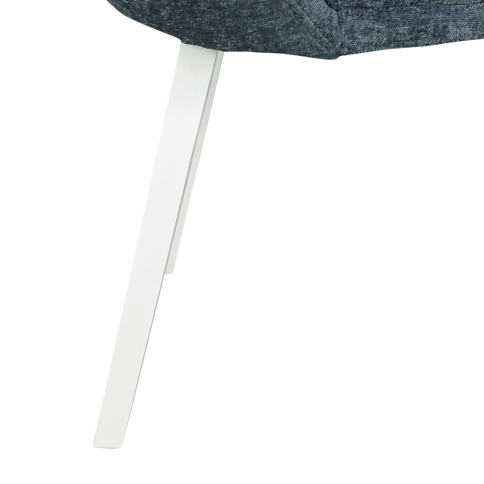 Scaun Julie Albastru Si Alb 50 Cm