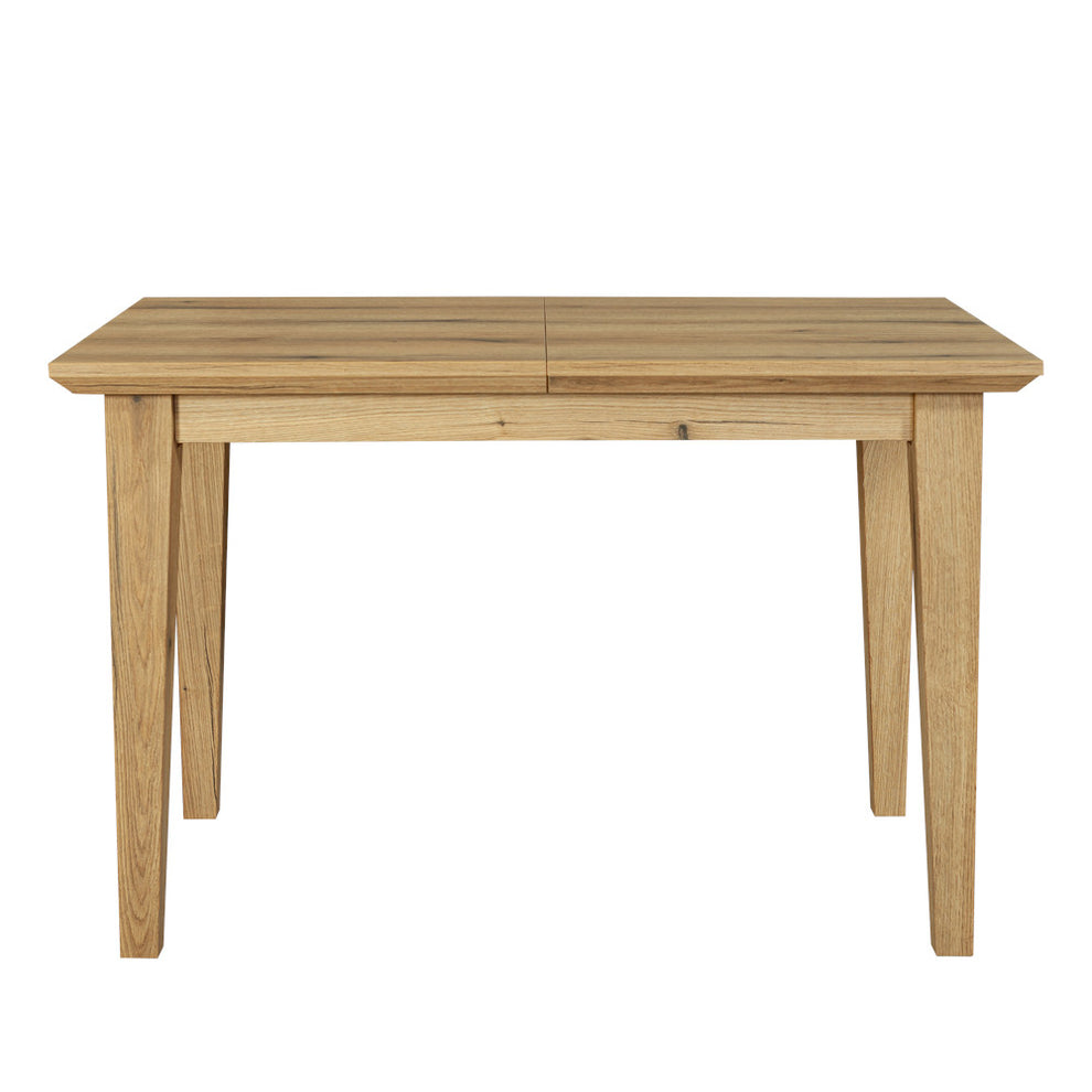 Set masa extensibila Novo cu 4 Scaune Julie, Natur, 120/160 x 76 x 78 cm