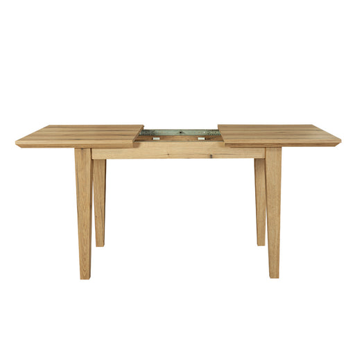 Set masa extensibila Novo cu 4 Scaune Julie, Natur, 120/160 x 76 x 78 cm