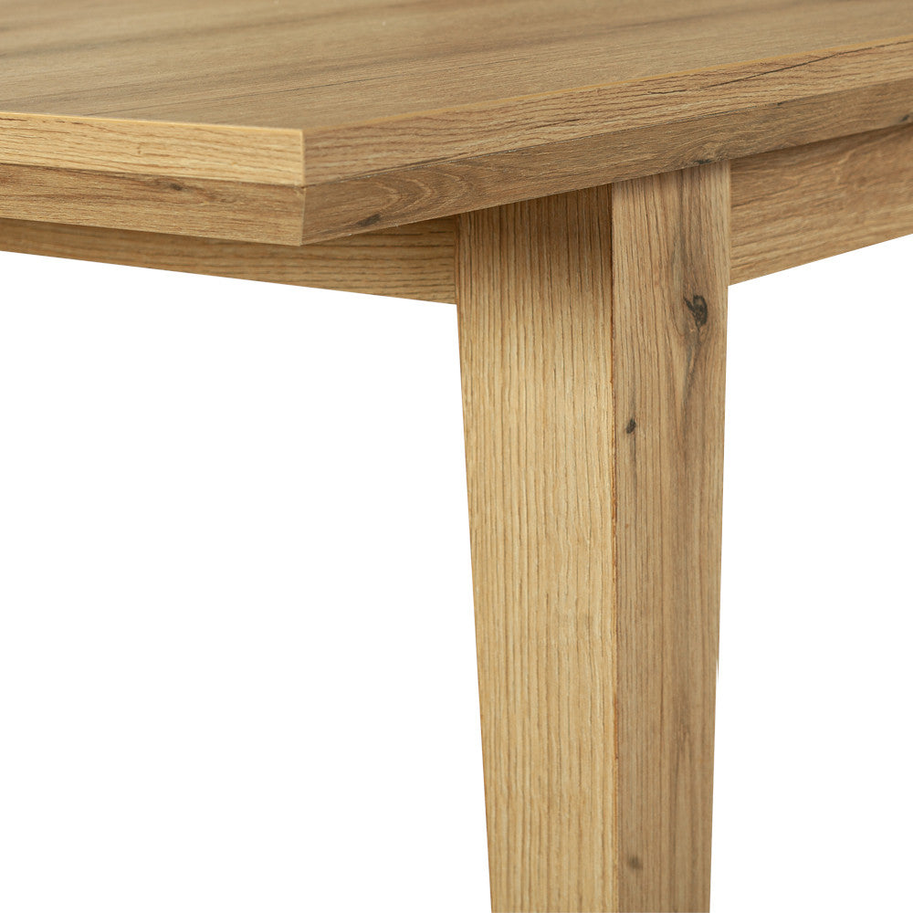 Set masa extensibila Novo cu 4 Scaune Julie, Natur, 140/180 x 76 x 78 cm