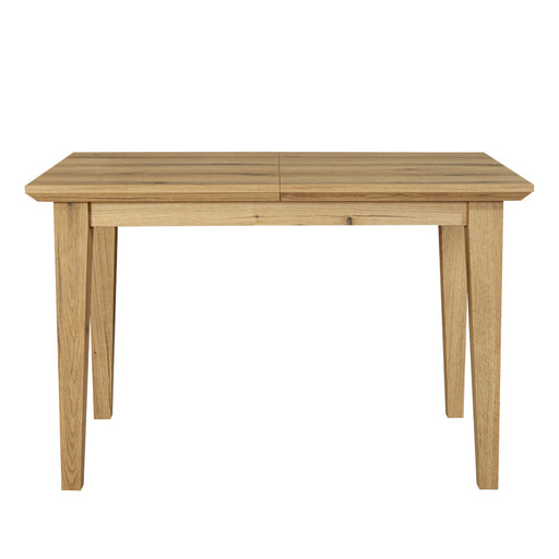 Set masa extensibila Novo cu 4 Scaune Jones, Natur, 120/160 x 76 x 78 cm