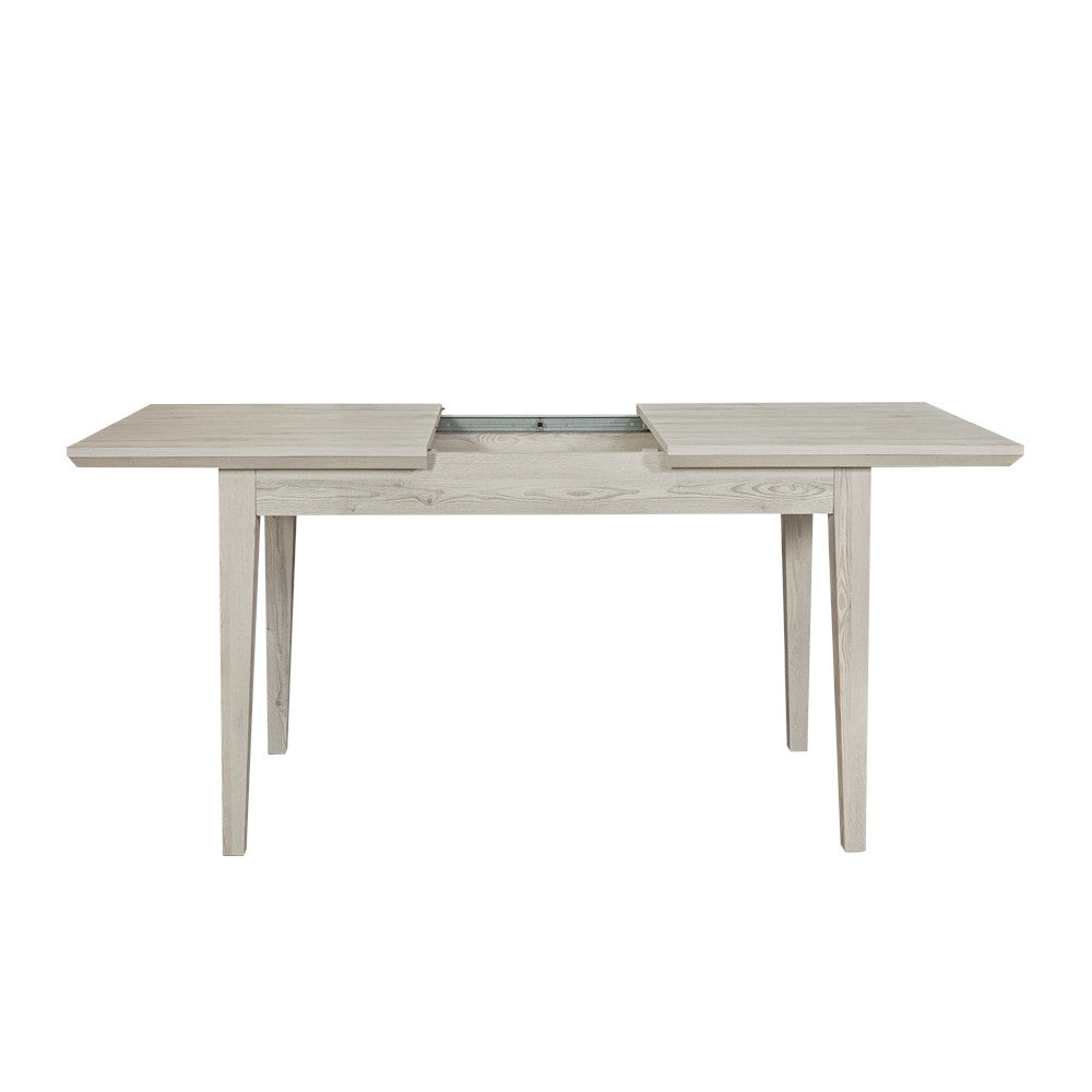 Set masa extensibila Novo Loft cu 4 Scaune Julie, Natur, 120/160 x 76 x 78 cm