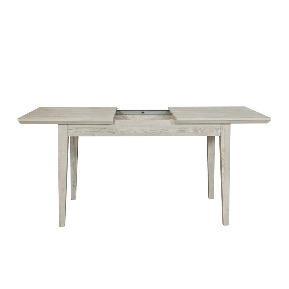 Set masa extensibila Novo Loft cu 4 Scaune Julie, Natur, 120/160 x 76 x 78 cm