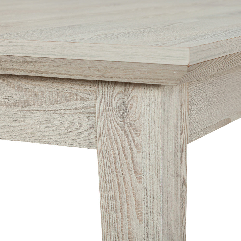 Set masa extensibila Novo Loft cu 4 Scaune Jones, Gri, 140/180 x 76 x 78 cm