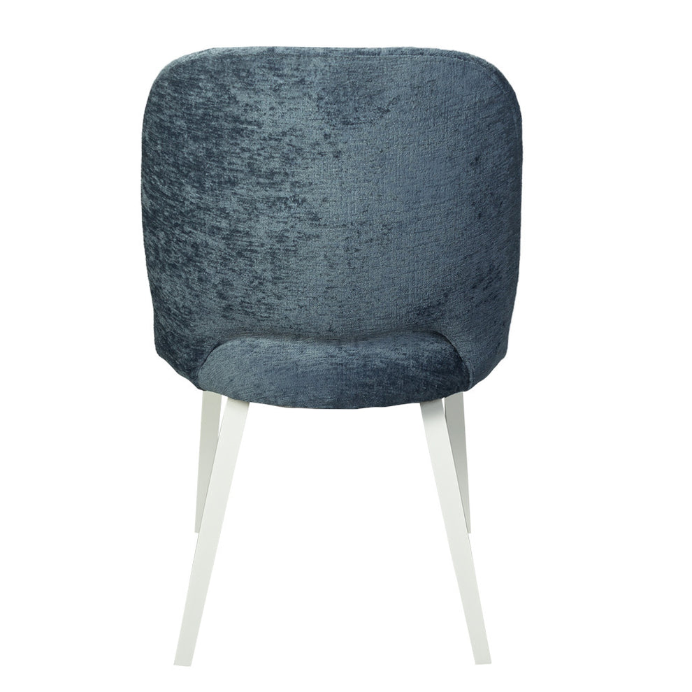Scaun Jones Albastru Si Alb 50 Cm