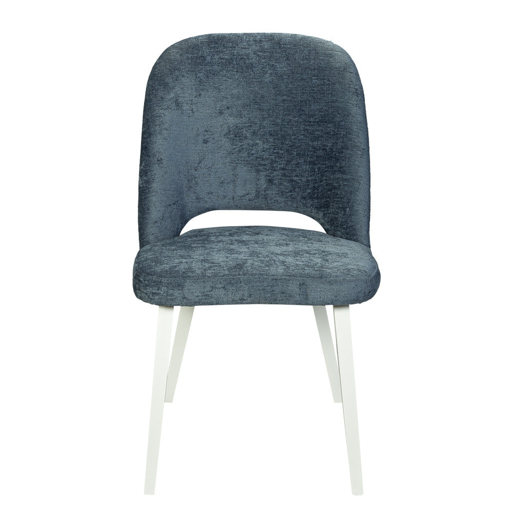 Scaun Jones Albastru Si Alb 50 Cm