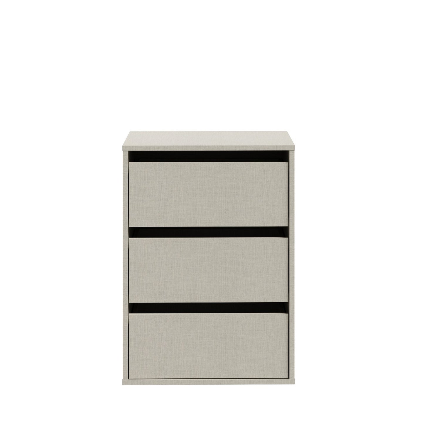 Comoda Interior Dulap Jaqueline, Gri, 51 Cm