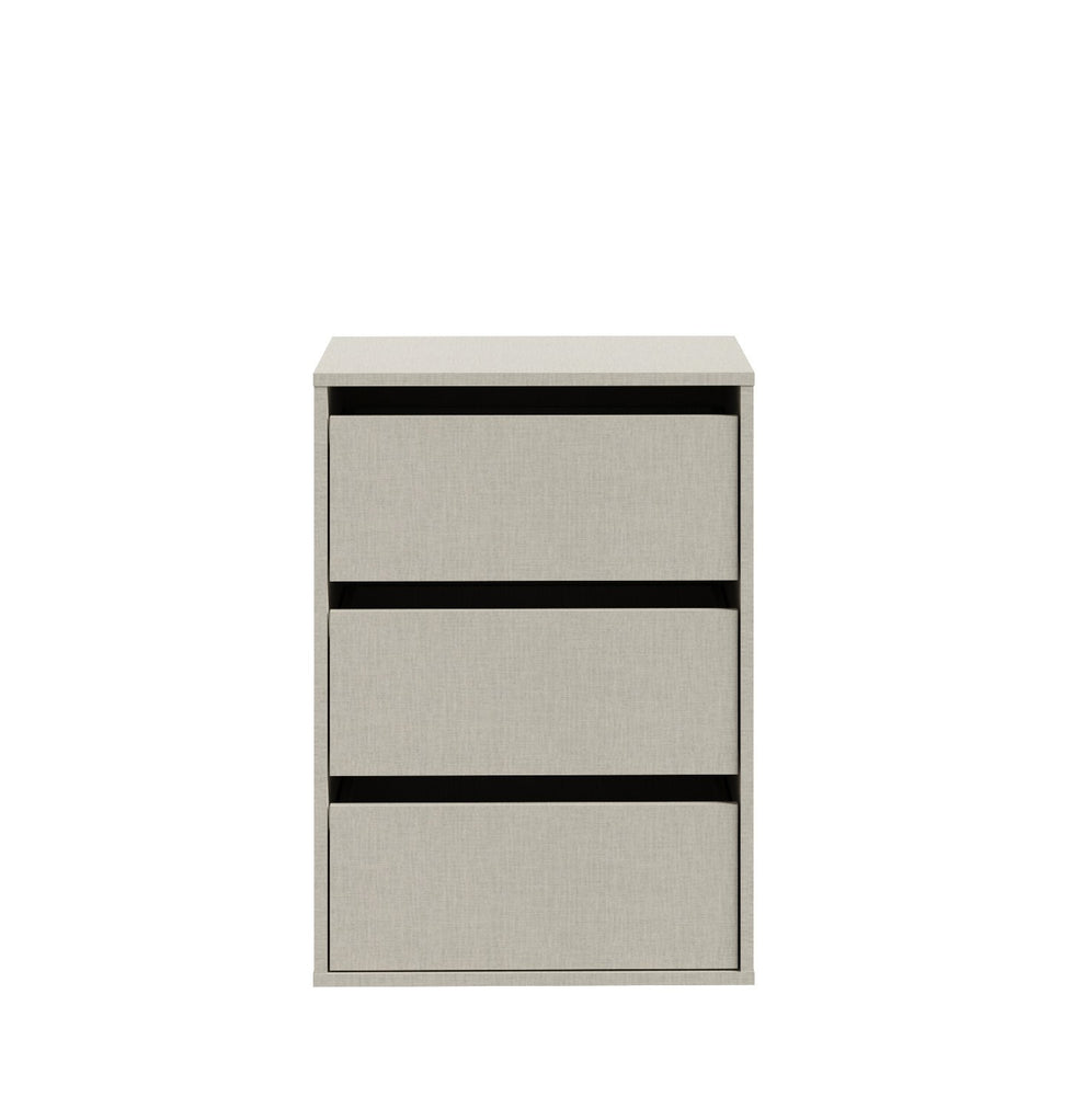 Comoda Interior Dulap Jaqueline, Gri, 51 Cm
