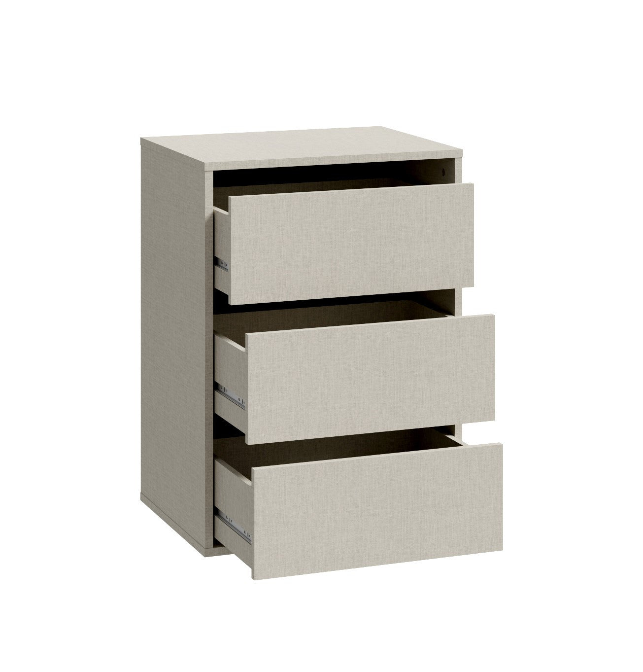 Comoda Interior Dulap Jaqueline, Gri, 51 Cm
