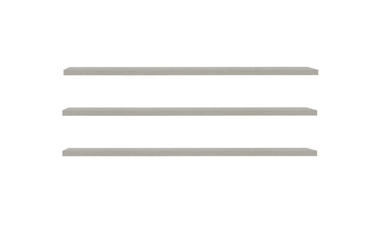 Set 3 Polite Dulap Jaqueline, Gri, 107.8 Cm