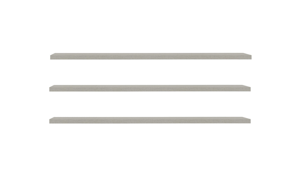 Set 3 Polite Dulap Jaqueline, Gri, 107.8 Cm