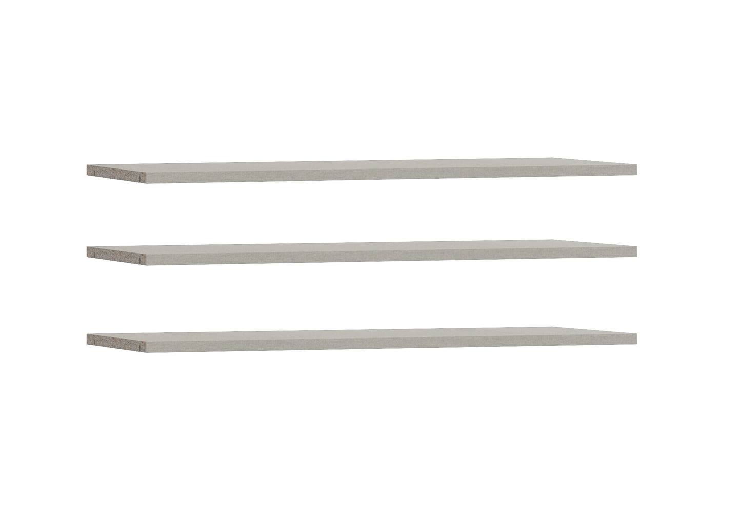 Set 3 Polite Dulap Jaqueline, Gri, 107.8 Cm