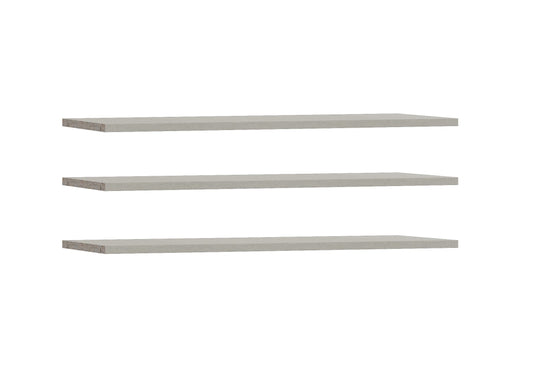 Set 3 Polite Dulap Jaqueline, Gri, 107.8 Cm