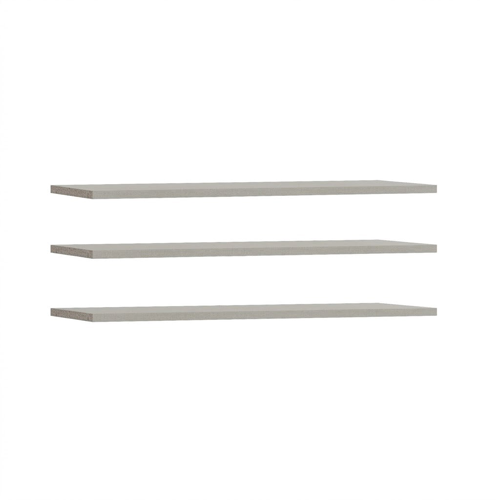 Set 3 Polite Dulap Jaqueline, Gri, 107.8 Cm