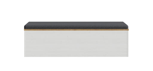 Bancheta Cu Sezut Tapitat Blanche, 135 Cm
