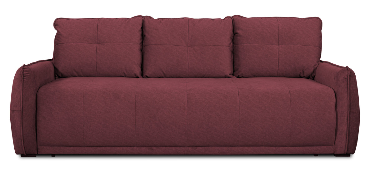 Canapea Extensibila Jojo, Lada Depozitare, Roz, 222 Cm