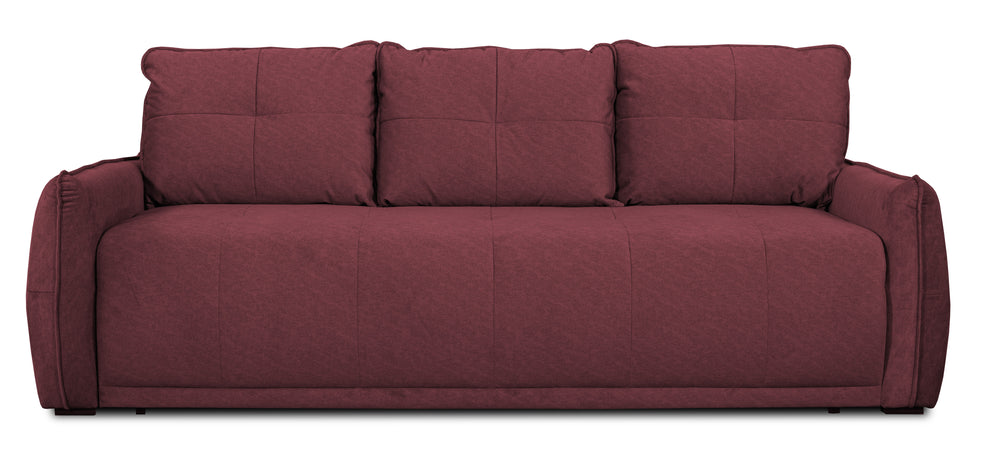 Canapea Extensibila Jojo, Lada Depozitare, Roz, 222 Cm