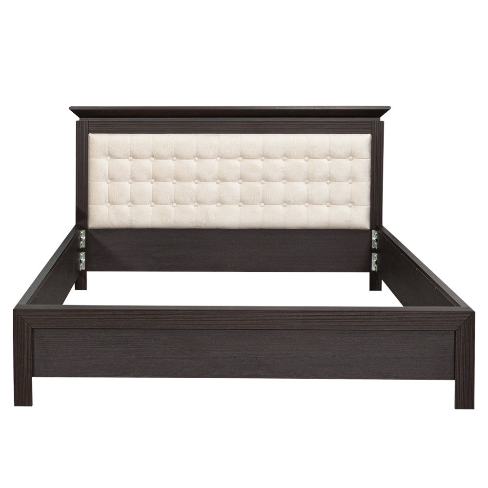 Set Dormitor Saigon Cantori, Pat Cu Dimensiune Saltea 140 X 200, Dulap De 210 Cm, 2 Noptiere