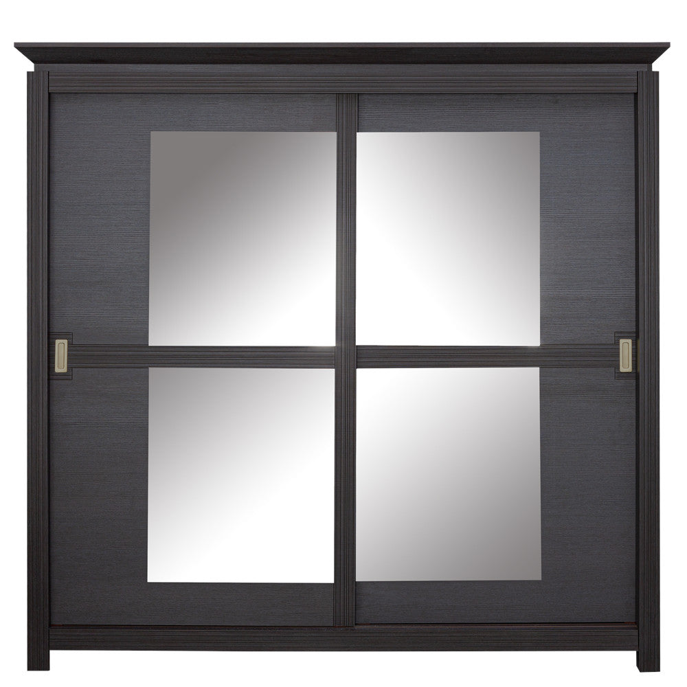 Set Dormitor Saigon Cantori, Pat Cu Dimensiune Saltea 140 X 200, Dulap De 150 Cm, 2 Noptiere