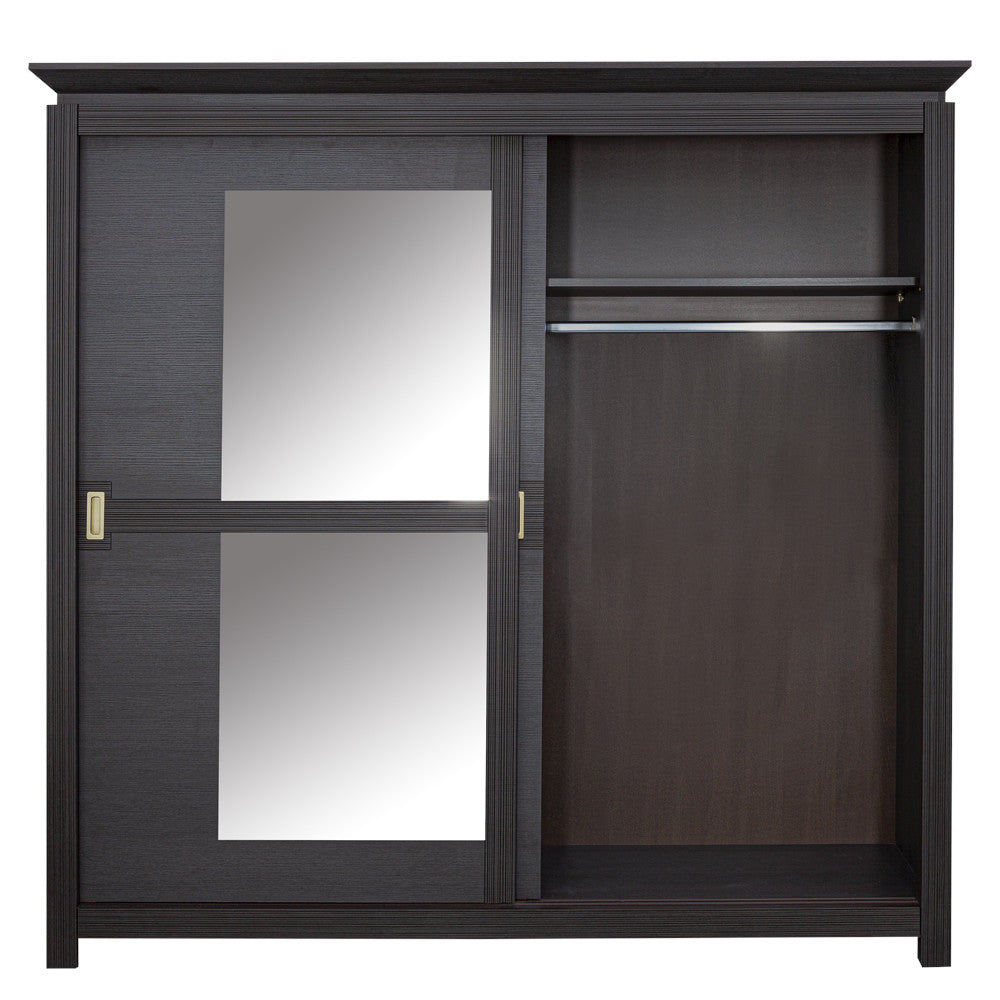 Set Dormitor Saigon Cantori, Pat Cu Dimensiune Saltea 160 X 200, Dulap De 150 Cm, 2 Noptiere