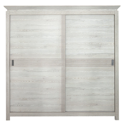 Set Dormitor Casablanca Loft, Pat Cu Dimensiune Saltea 180 X 200, Dulap De 150 Cm, 2 Noptiere