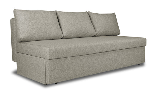Canapea Extensibila Vario, Cu Lada Depozitare, 3 Locuri, Gri Etna, 80 x 191 x 98 Cm
