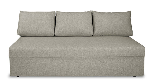 Canapea Extensibila Vario, Cu Lada Depozitare, 3 Locuri, Gri Etna, 80 x 191 x 98 Cm