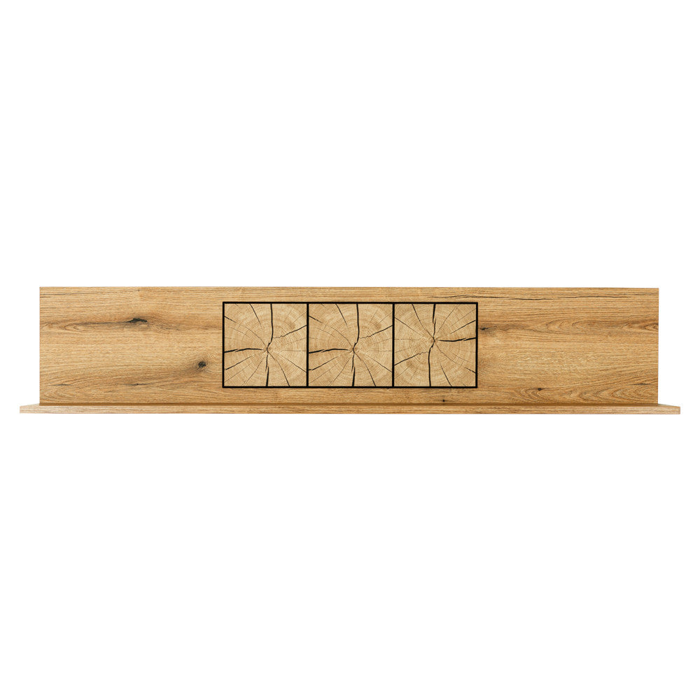Raft Perete Negru Blk, 150 Cm-Resigilat
