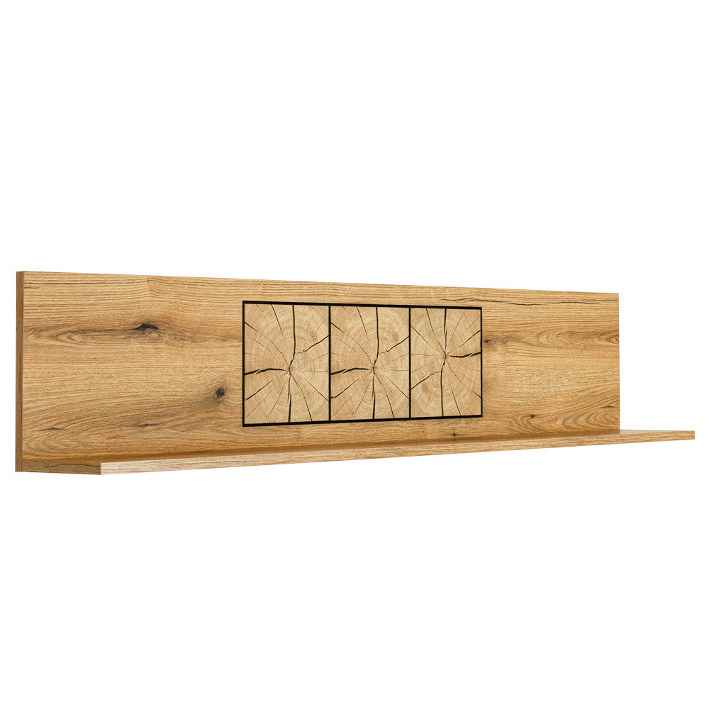 Raft Perete Negru Blk, 150 Cm-Resigilat