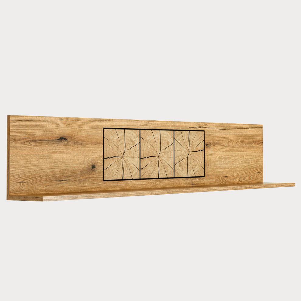 Raft Perete Negru Blk, 150 Cm-Resigilat