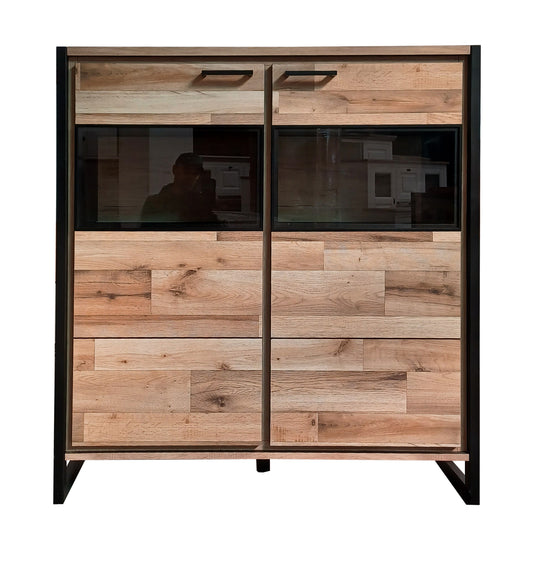 Comoda De Bar 2 Usi Soho Parchet, 116.6 Cm