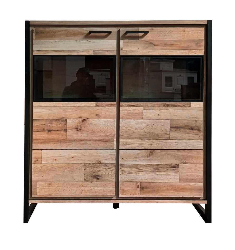 Comoda De Bar 2 Usi Soho Parchet, 116.6 Cm