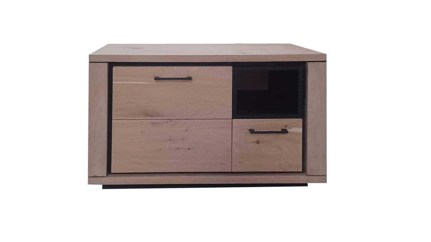 Set Hol Tulia, Furniruit, Natur Si Negru-Resigilat