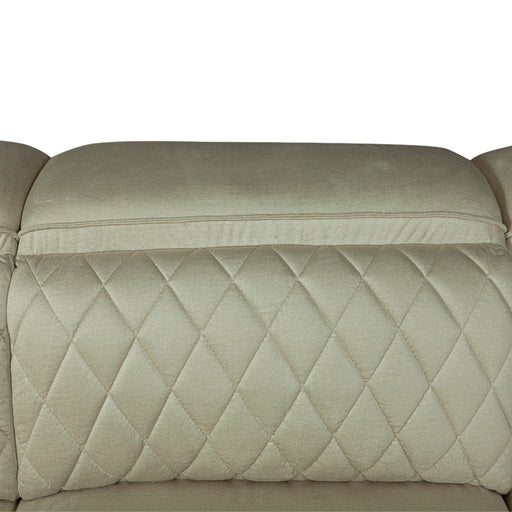 Coltar U Extensibil Tiago, Dreapta, 6 Locuri, Tetiere Reglabile, Crem 330 Cm