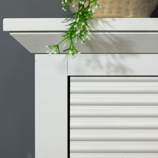 Set Dormitor Verona Bianco Cu Pat Tapitat, Dimensiune saltea 160 X 200 Cm, 2 Noptiere Si Dulap