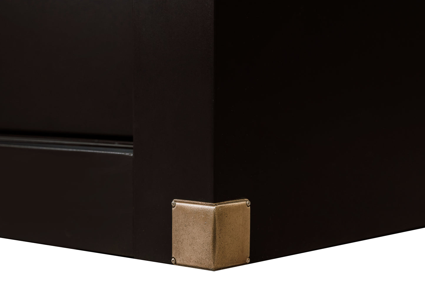 Dulap Dormitor cu 2 usi culisante Saint Tropez, Negru, 212.2 Cm
