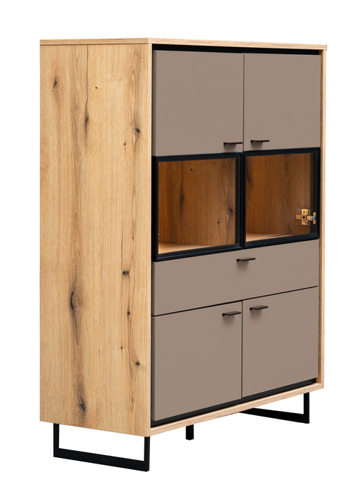 Comoda Bar 4 Usi Si 1 Sertar Sonata Clay 105 Cm