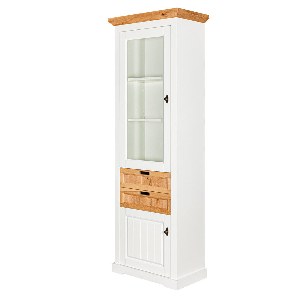 Set Living Tivoli Furniruit Alb Si Natur