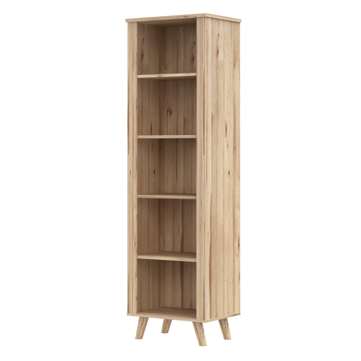 Etajera Mica Vankka, Stejar Pardosit Si Alb, 60 Cm