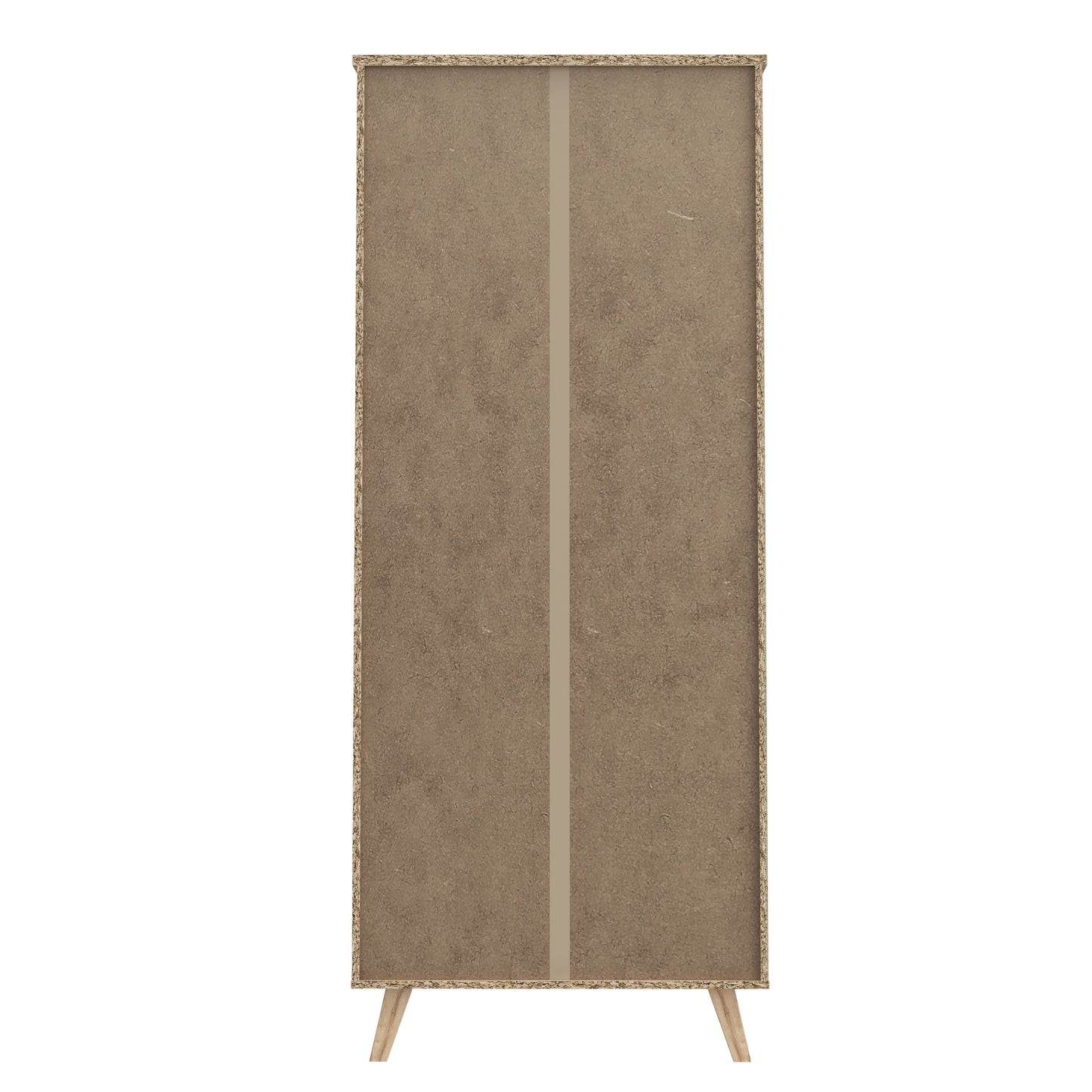 Etajera Mare Vankka, Stejar Pardosit Si Alb, 84.7 Cm