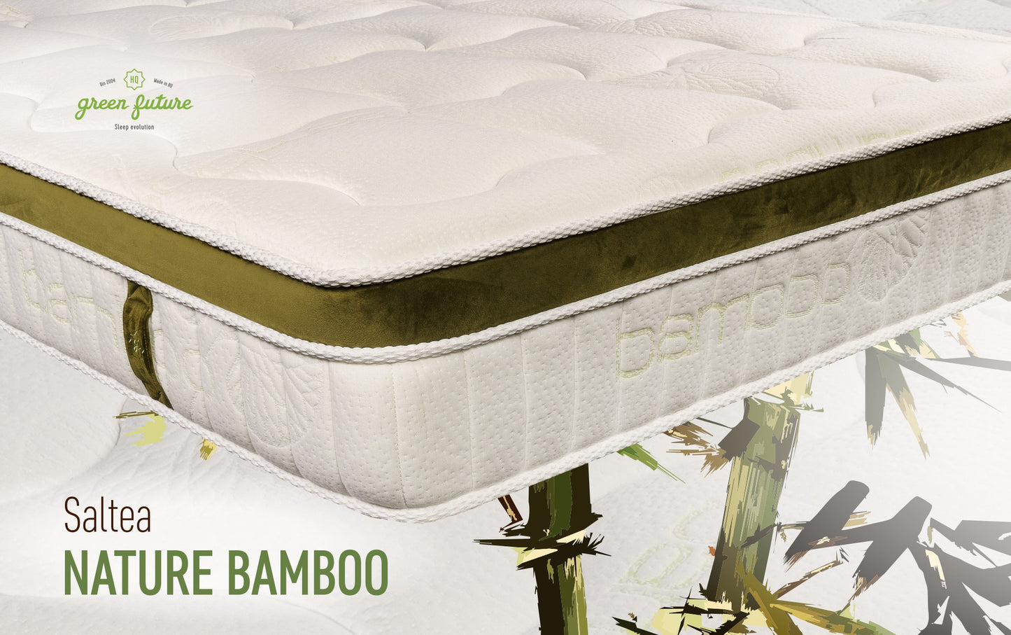Saltea Nature Bambus, 200 x 160 Cm