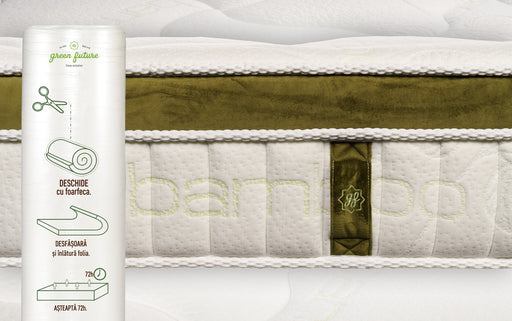 Saltea Nature Bambus, 200 x 90 Cm