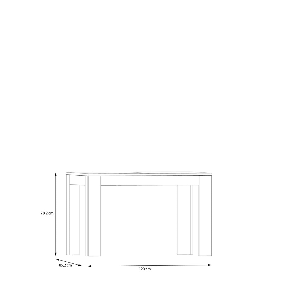 Masa Extensibila Charleston, Stejar Elegancia 120 Cm