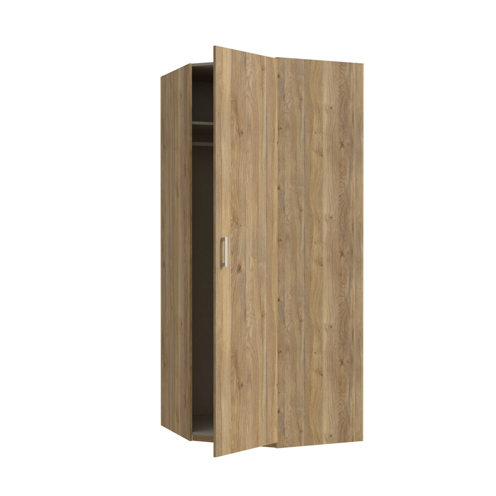 Dulap Colt 1 Usa  Ecobest 2 Stejar Mauvella, 89.5 Cm