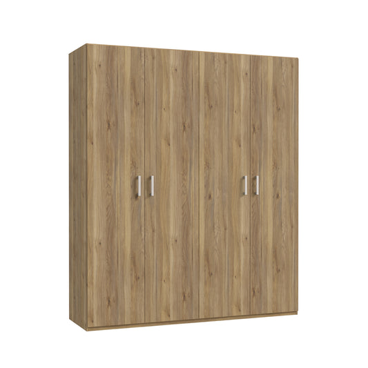 Dulap 4 Usi Ecobest 2, 177.5 Cm stejar #variant:stejar