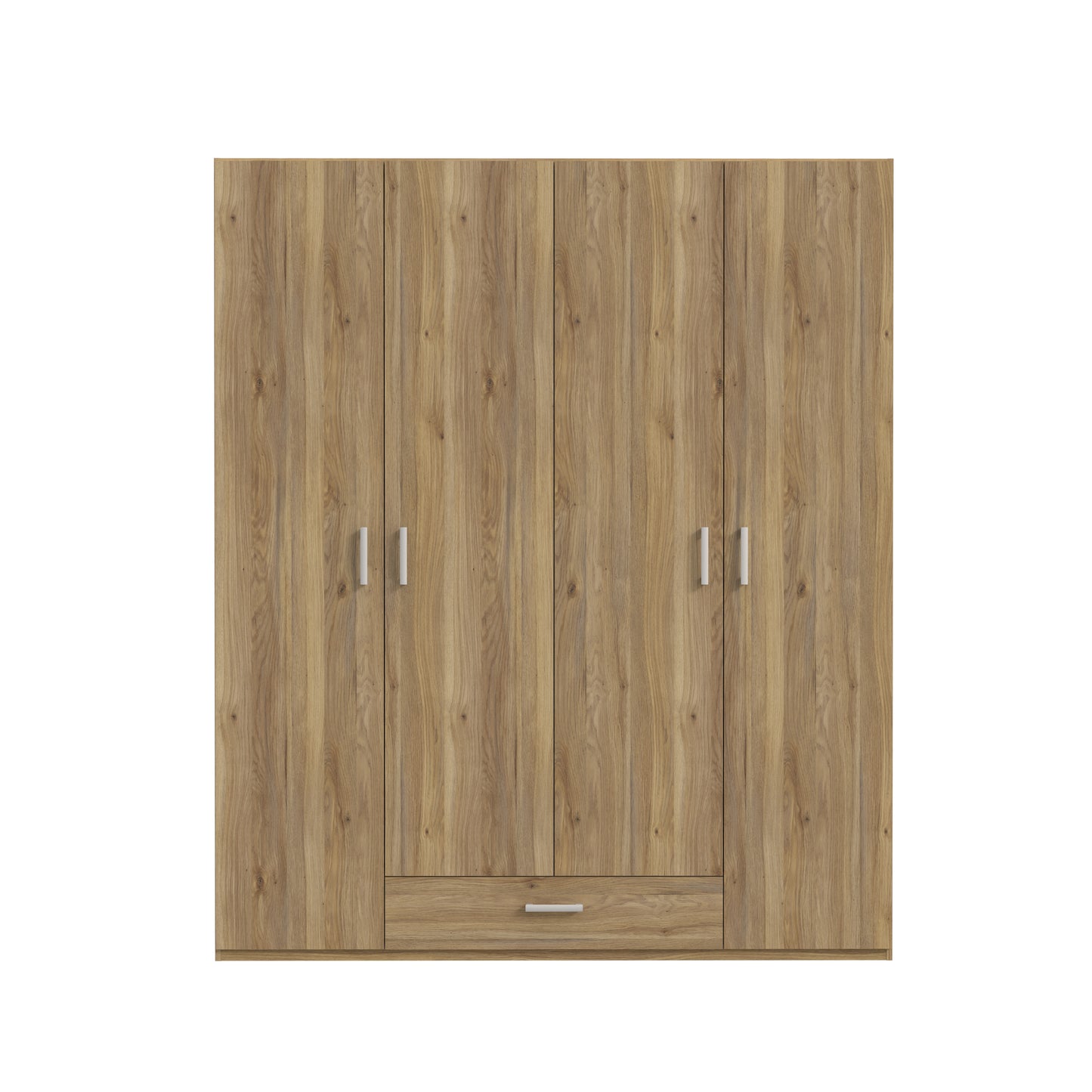 Dulap  4 Usi Si 1 Sertar Ecobest 2 Stejar, 177.5 Cm