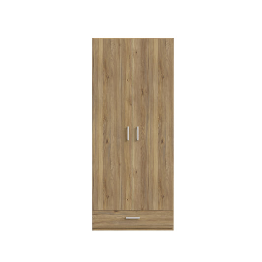 Dulap 2 Usi Si 1 Sertar Ecobest 2 Stejar Mauvella, 88.9 Cm