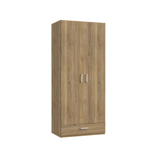 Dulap 2 Usi Si 1 Sertar Ecobest 2 Stejar Mauvella, 88.9 Cm