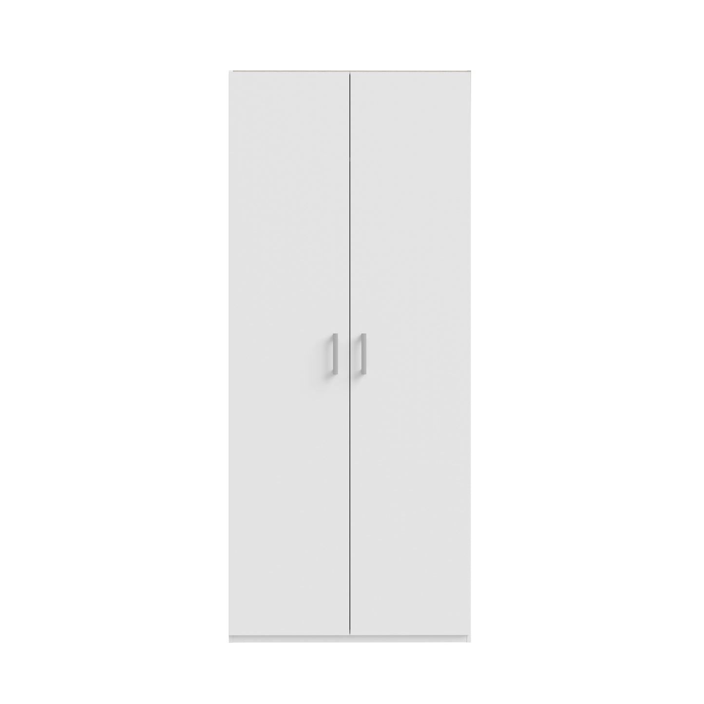 Dulap 2 Usi  Ecobest 2 Alb, 88.9 Cm